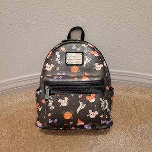 Mickey Mouse Halloween Mini Backpack by Loungefly